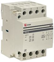 Контактор модульный EKF PROxima КМ 3п 2НО+2НЗ 63А 230В АС картинка